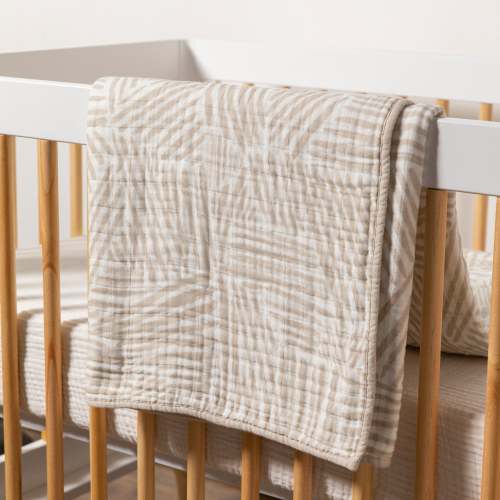 Quilt in 3-Layer GOTS Certified Organic Muslin Cotton