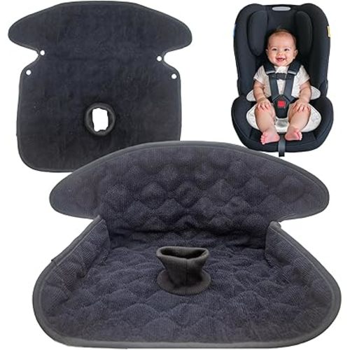2 Pack Potty Training Car Seat Protector – Waterproof Piddle Pads for Carseat, High Chair & Stroller, Soft Anti-Slip Car Seat Liner, Fast Water Absorption Pee Protector for Toddlers, Machine Washable