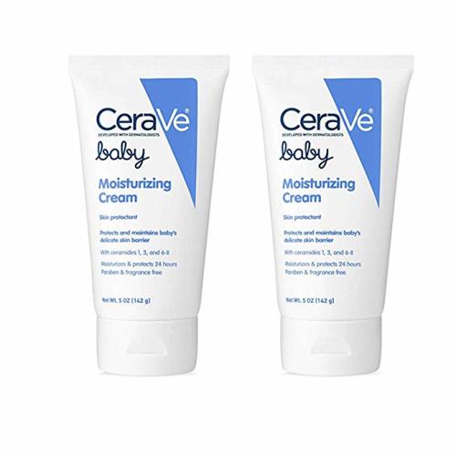 Baby Cream | 5 Ounce | Gentle Moisturizing Cream with Hyaluronic Acid | Paraben, Sulfate, Fragrance Free (2 Pack)