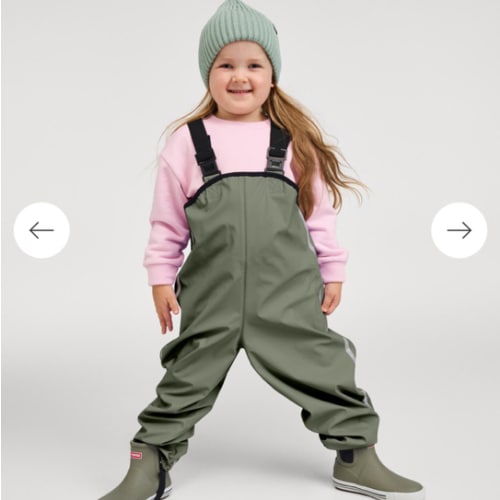 Lammikko - Kids' Rubber Rain Pants