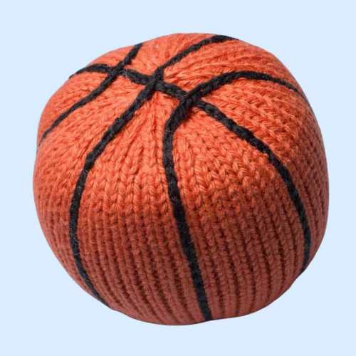 Organic Basketball Rattle. Handmade in Peru | Estella