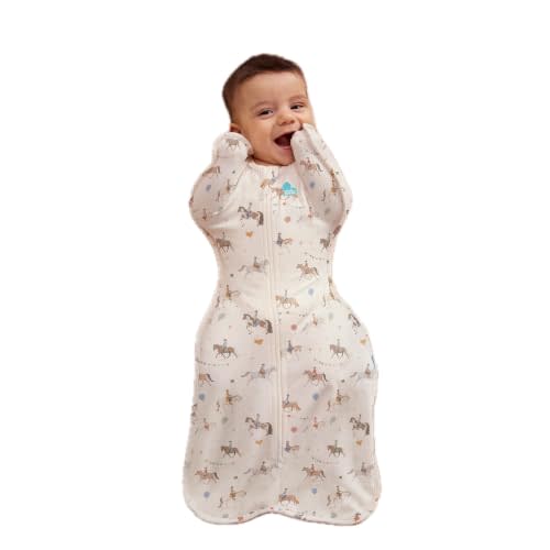Love to Dream Swaddle UP, Baby Sleep Sack Self-Soothing Swaddles for Newborns, Improves Sleep, Secure Fit Calms Startle Reflex, New Born Essentials for Baby, 1.0 TOG, 5-8.5 lbs, Year of the Horse