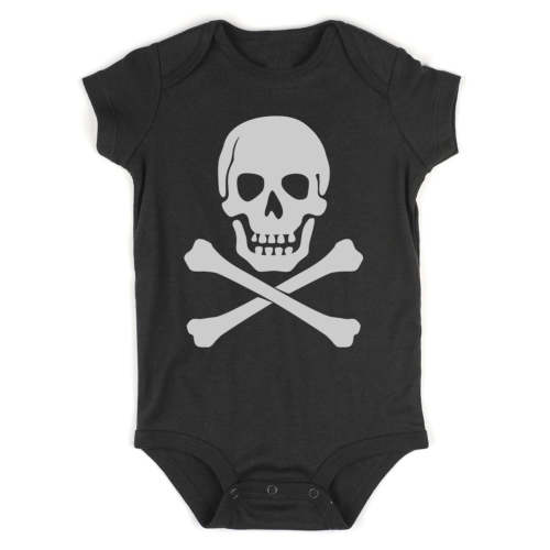 Skull And Crossbones Infant Baby Boys Bodysuit – Kids Streetwear