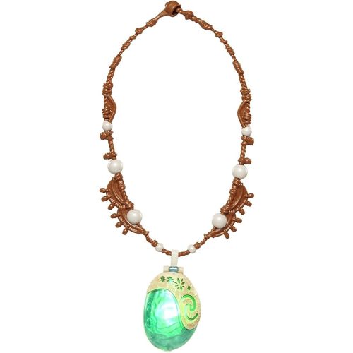 Disney Moanas Magic Shell Heart Light Up Necklace by Te Fiti Brand Name Disney Moana