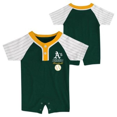 MLB Athletics Newborn Romper - 6-9M