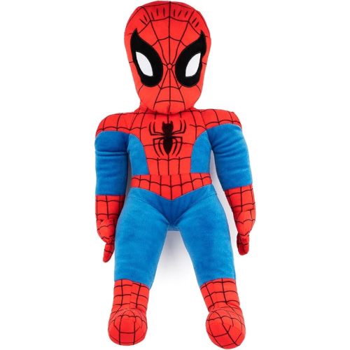 Jay Franco Marvel Super Hero Adventures Toddler Spiderman Plush Stuffed Pillow Buddy - Super Soft Polyester Microfiber, 20 inch (Official Marvel Product)