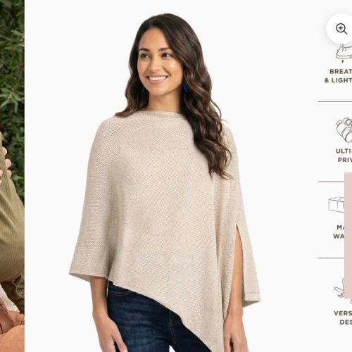 The Natural Cocoon™ Breathable Nursing Cover