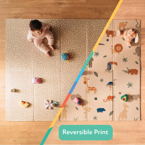 Nuby Reversible Floor Mat | Safari
