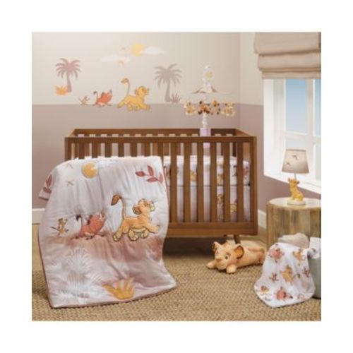 Disney Baby Lion King Safari 3-Pc Infant Nursery Crib Bedding Set
