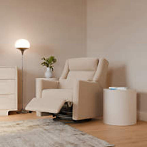 Babyletto Kiwi Plus Cream Nursery Swivel Glider Recliner Chair