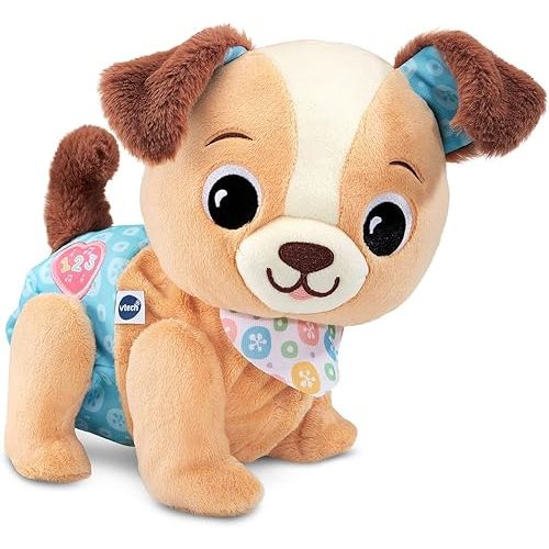 VTech Baby Explore and Move with Walking Puppy Plush Toy