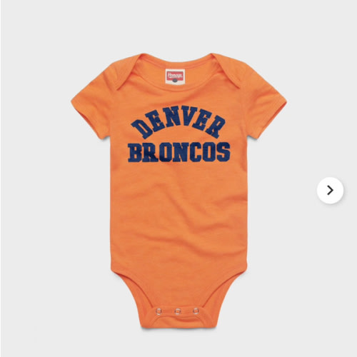 Denver Broncos Classic Baby One Piece | Retro NFL Baby One-Piece – HOMAGE