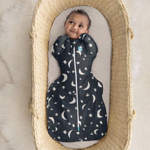 Swaddle Up™ 1.0 TOG Cotton Charcoal Big Sky