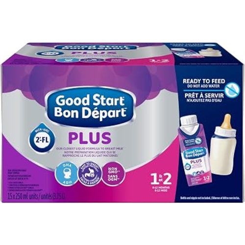 Good Start Plus 1 Ready To Feed Baby Formula, 0+ Months, 15 x 250 ml