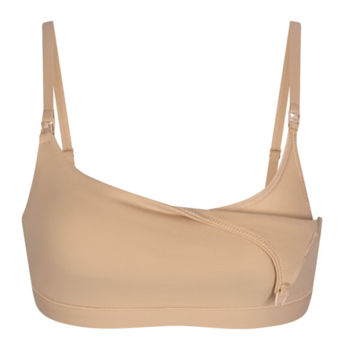 FITS EVERYBODY MATERNITY PUMPING SCOOP BRALETTE | CLAY
