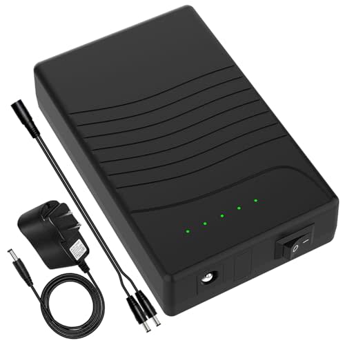 TalentCell 12V Power Bank, Rechargeable 12V 3000mAh DC Output Lithium ion Battery Pack with Charger for LED Strip/Light/Panel/Amplifier and CCTV Camera, Compatible with Spectra Pump/Telescope