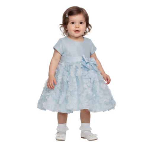 Bonnie Jean Baby Girls Short Sleeve A-Line Dress