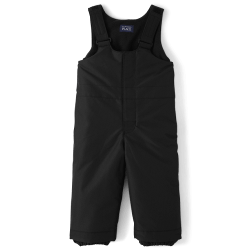 Unisex Baby And Toddler Snow Overalls - Black