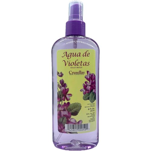 Agua de Violetas (Agua Violeta) Bomba Spray 8 Fl. Oz.