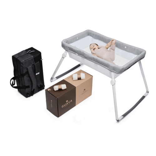Lotus Essentials Set (Bassinet + Travel Crib) – Guava Family