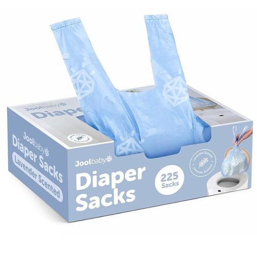 Jool Baby Diaper Disposable Bags (225 Count) - Lavender-Scented, Easy to Tie – Great for At Home & On the Go