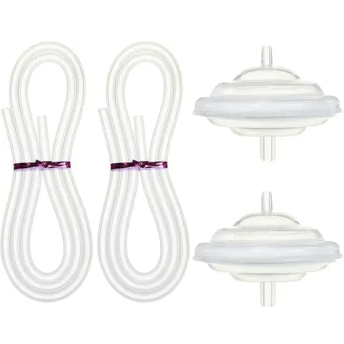PumpMom-us Backflow Protector and Tubing for Spectra, Replacement Breast Pump Parts for Spectra S1 Spectra S2 Spectra 9 Plus (Not Original Spectra S2 Accessories)