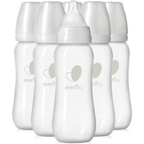 Evenflo Feeding Premium Proflo Venting Balance Plus Standard Neck Baby, Newborn and Infant Bottles - Developed by Pediatric Feeding Specialists - 9 Ounce (Pack of 6)