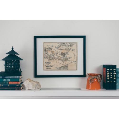 Map of Narnia and the Surrounding Lands: Aged, Handmade, Hand drawn, Authentic Cool C.S. Lewis Gifts