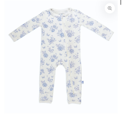 Zippered Romper (Something Blue) – Snuggle & Slumber