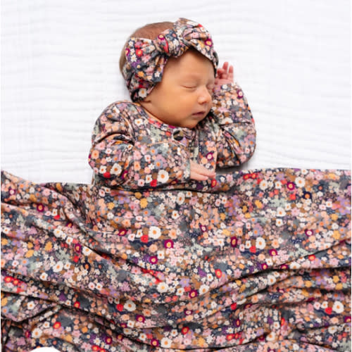 Gracie Newborn Headband Bundle (Gown)