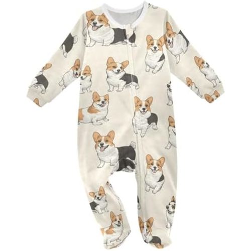 Baby Sleepers Newborn Baby One-Piece Footies for Girl Boy