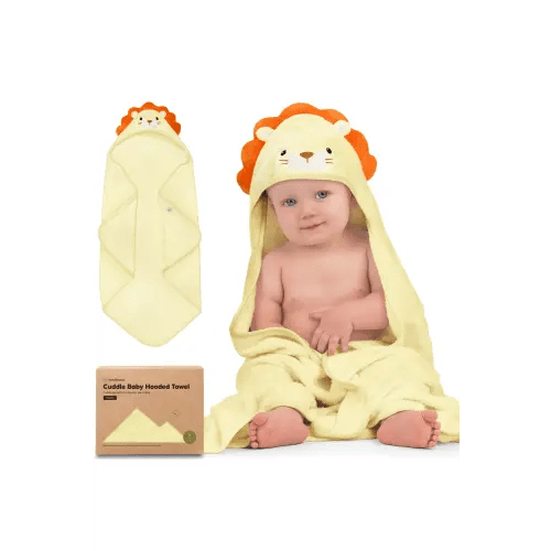 Cuddle Baby Hooded Towel - Lion