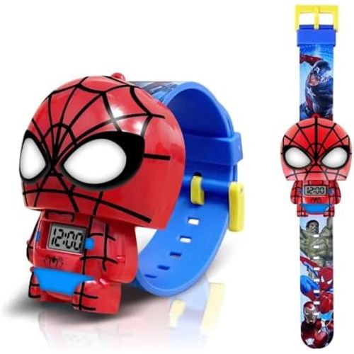 Superhero Kids Watch, Kids Digital Watch for Boys Girls, Easy Read Cute Cartoon Wrist Watches Toy, Gift for Holiday, Birthday, Christmas
