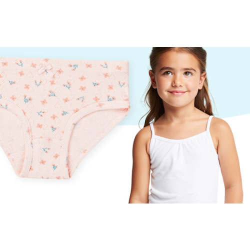 Gracie Girls Organic Cotton Briefs | Lucky & Me