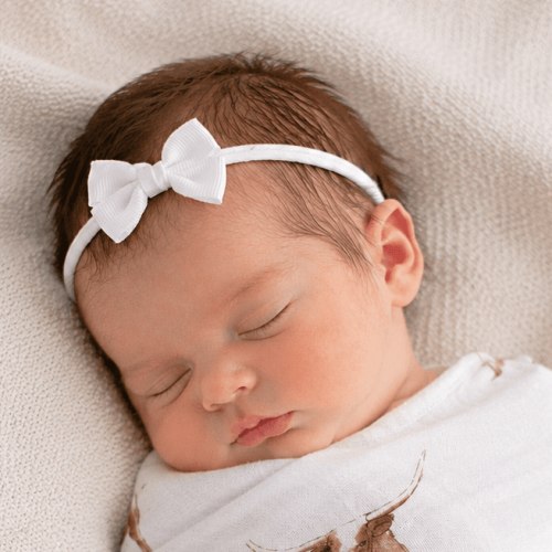 Sophia Baby Headband - White