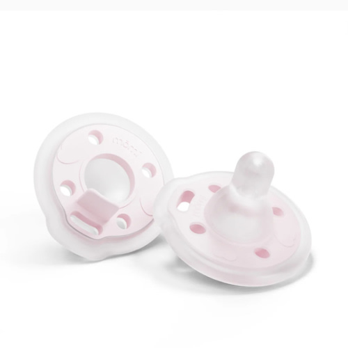 babypace breast-like pacifier 2-set - seashell | mōmi