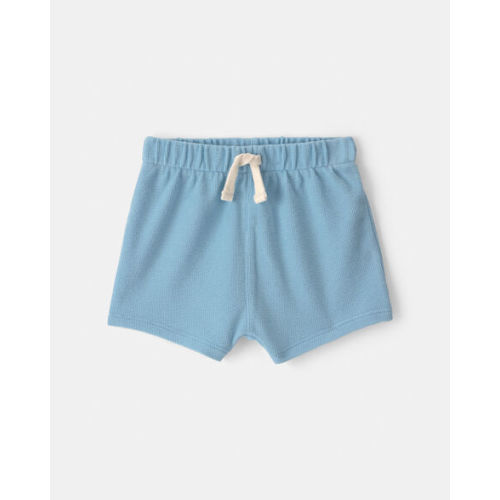 Baby Boy Drawstring Shorts - Blue | Carter's