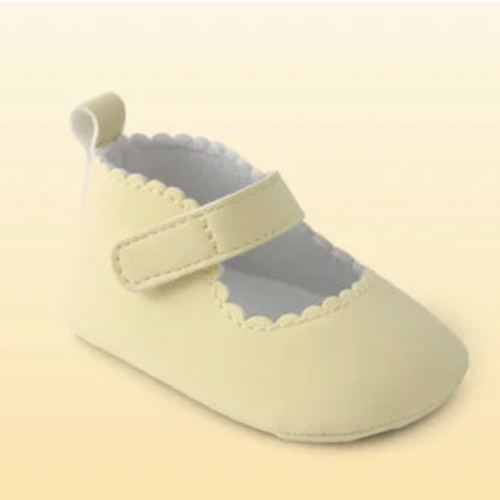 Baby Girl Scalloped Shoes - Yellow - OshKosh B'gosh | Carter's