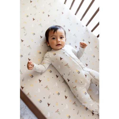 Crib Sheet in Starry Icon