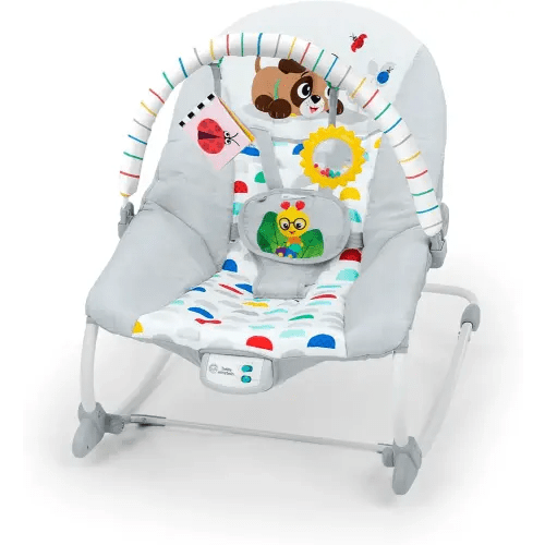 Baby Einstein Deans Discovery Spot Musical Infant to Toddler Rocker, with Vibrations, Ages 0 Months and Up
