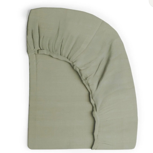 Breathable Organic Muslin Crib Sheets | GOTS-Certified Cotton | Naturepedic