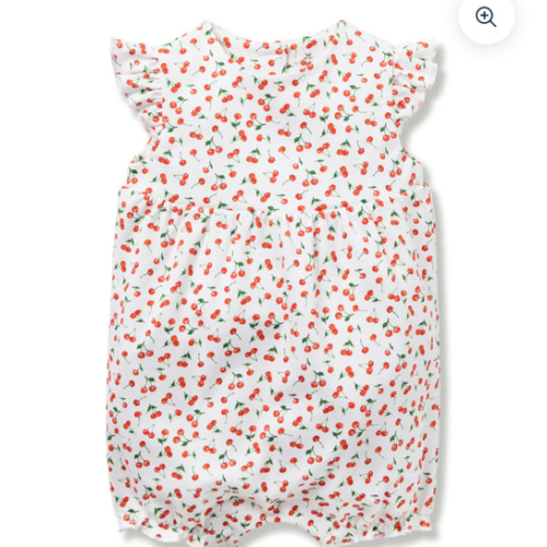 Baby's Pima Isla Play Romper in La Mer