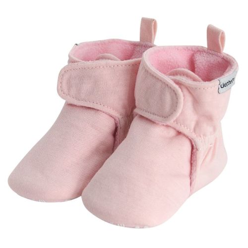 Gerber Baby Soft Booties - Pink - 0-3 Months