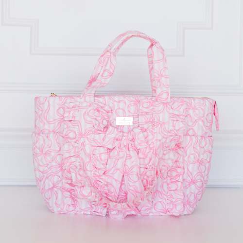 Quilted Coquette Diaper Bag