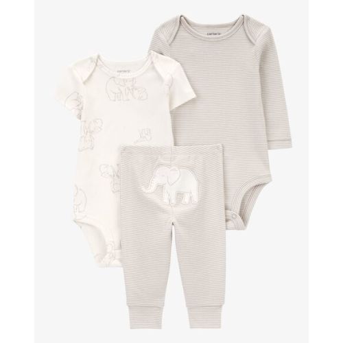 (Size: 3 Months) Baby Little Character Set® Elephant 3-Piece - Carter's | Carter's