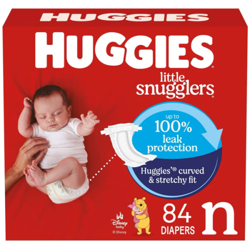 Huggies Little Snugglers - Size NB - Box of 84