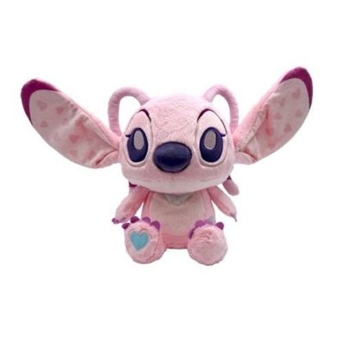 Disney Baby Lilo and Stitch Angel Valentine Plush Baby Learning Toy: Sensory Development, Crinkles, Fine Motor Skills