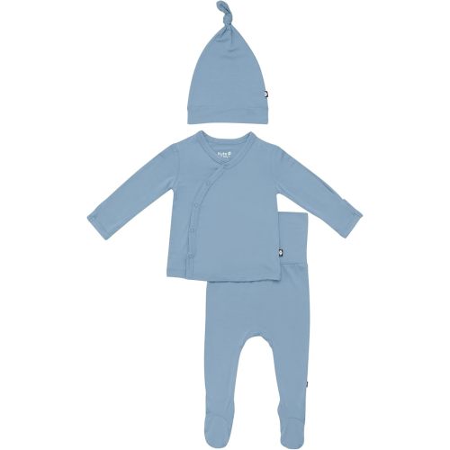 KYTE BABY Take Me Home Set With Cap For Babies, Cozy and Ultra Soft Rayon Made From Bamboo, Newborn Going Home Outfit