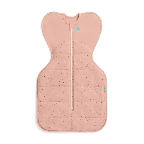 Love To Dream Quilted Stretch Cotton Swaddle Up 2.5 Tog Pebbles Rose Size Newborn | Baby Bunting AU