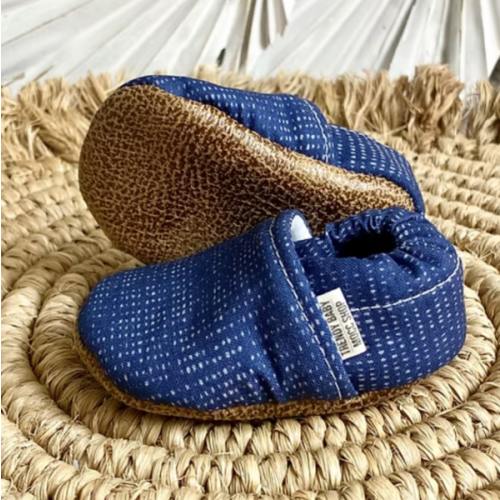 Blue with White Dots